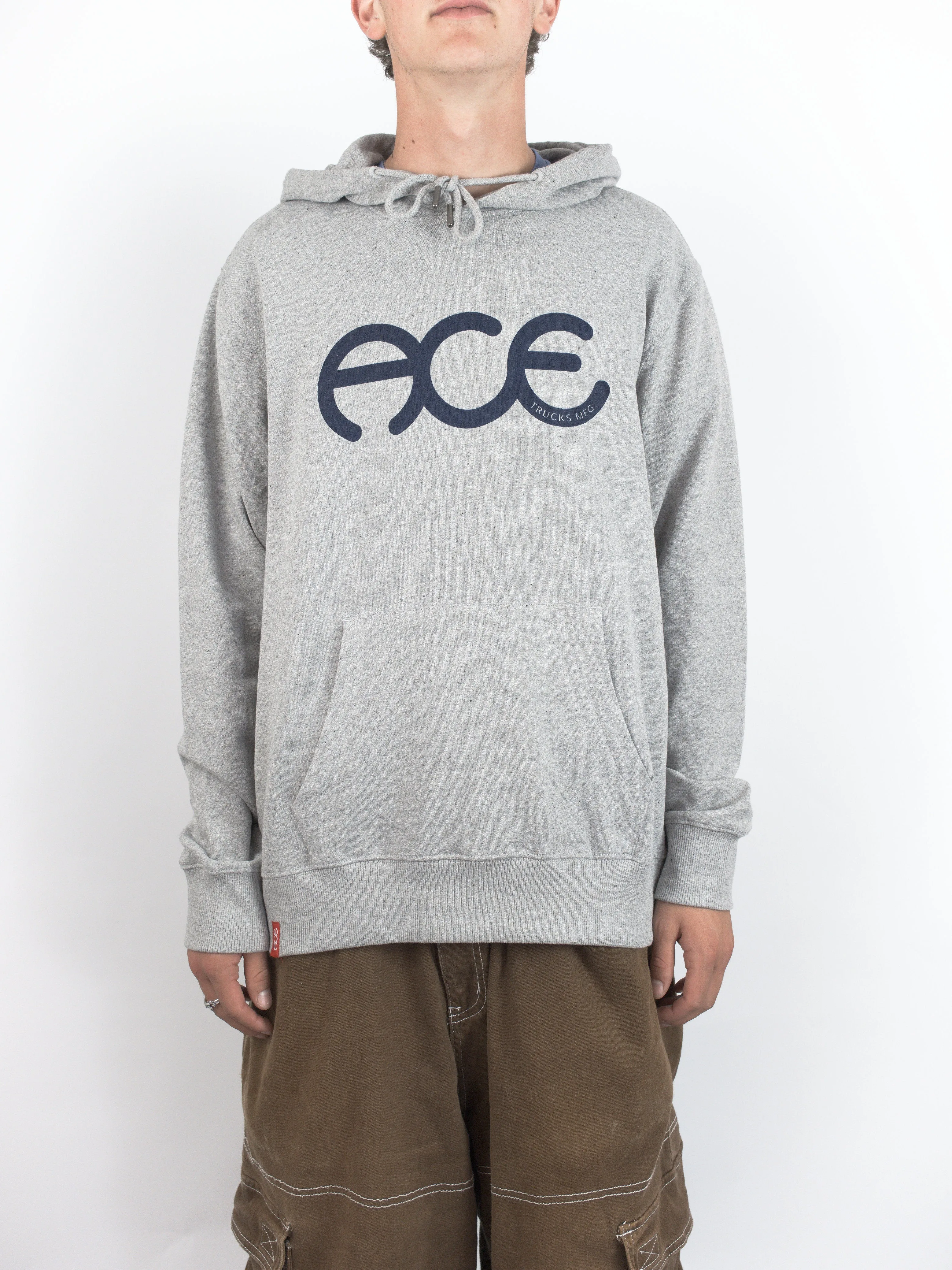 Ace Trucks Mfg - Rings Hoodie - Heather Grey