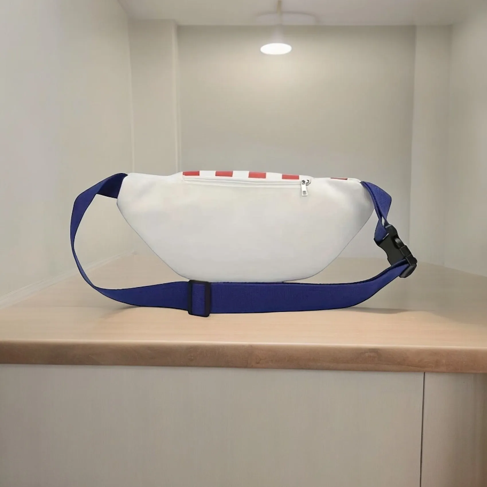 AD Fashionable Flag Pattern Waist Bag/Fanny Pack