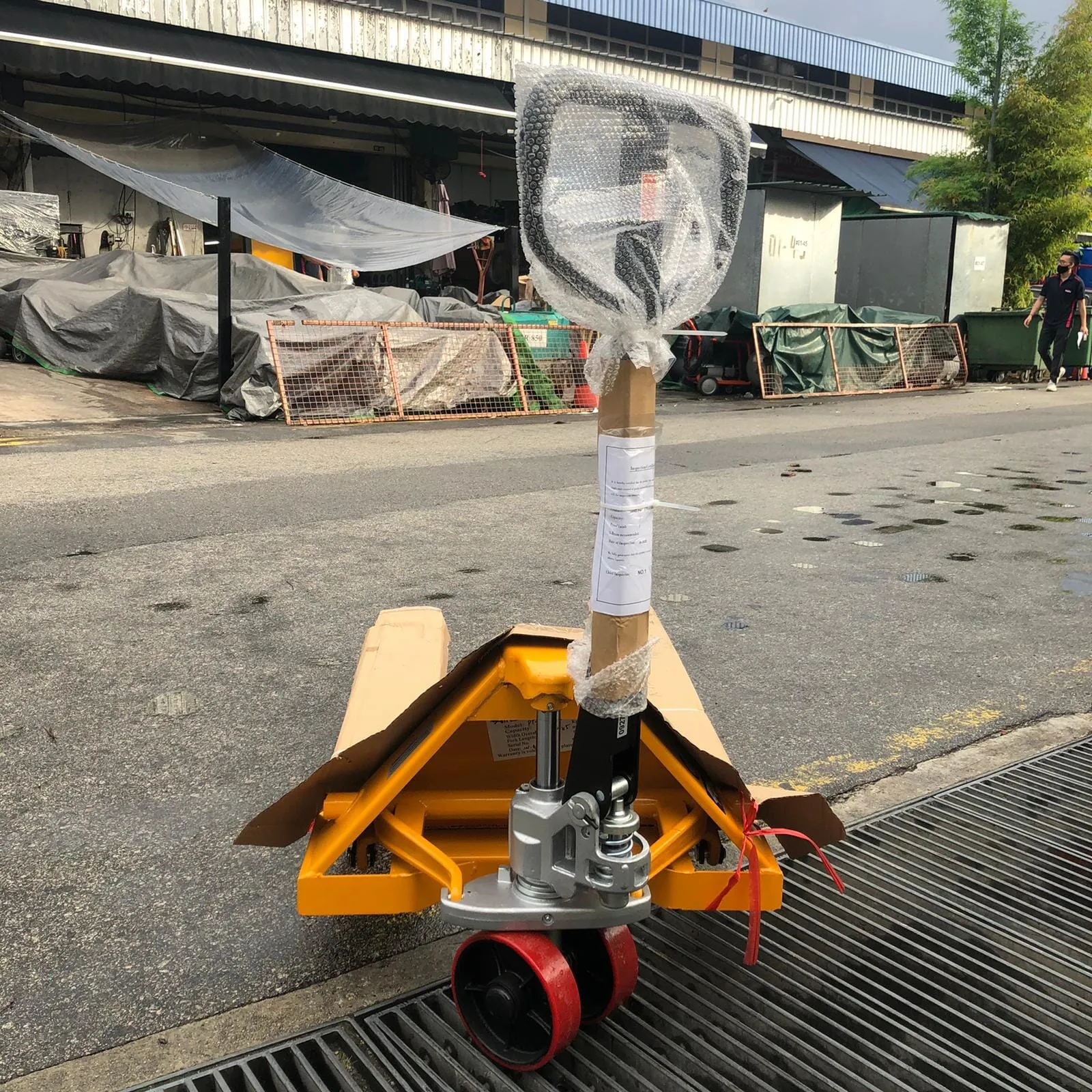 Aiko 3Ton 685m x1800mm Pallet Truck Double Pu Wheel- Long | Model : PT-W3P-68518-2