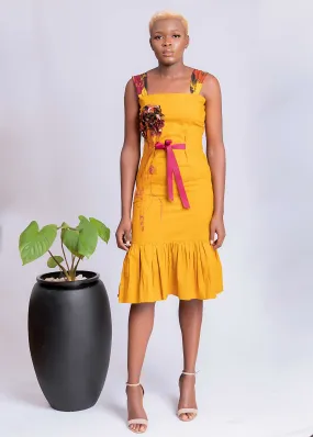 AIMAS Marcu Cotton Textured Dress AIMAS Marcu Cotton Textured Dress