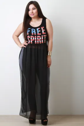 American Free Spirit Sleeveless Dress American Free Spirit Sleeveless Dress