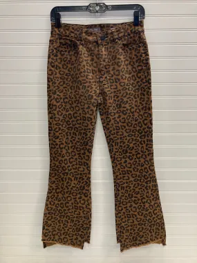 Animal Print Jeans Cropped Dl1961, Size 2 Animal Print Jeans Cropped Dl1961, Size 2