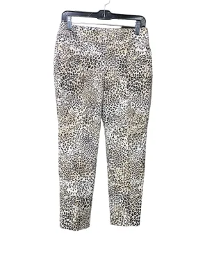 Animal Print Pants Cropped Chicos, Size 6petite Animal Print Pants Cropped Chicos, Size 6petite