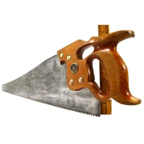 Antique DISSTON D-8 SKEW-BACK RIP SAW Thumb-Hole 5-1/2 PPI/TPI c.1917-1940 Rare! Antique DISSTON D-8 SKEW-BACK RIP SAW Thumb-Hole 5-1/2 PPI/TPI c.1917-1940 Rare!