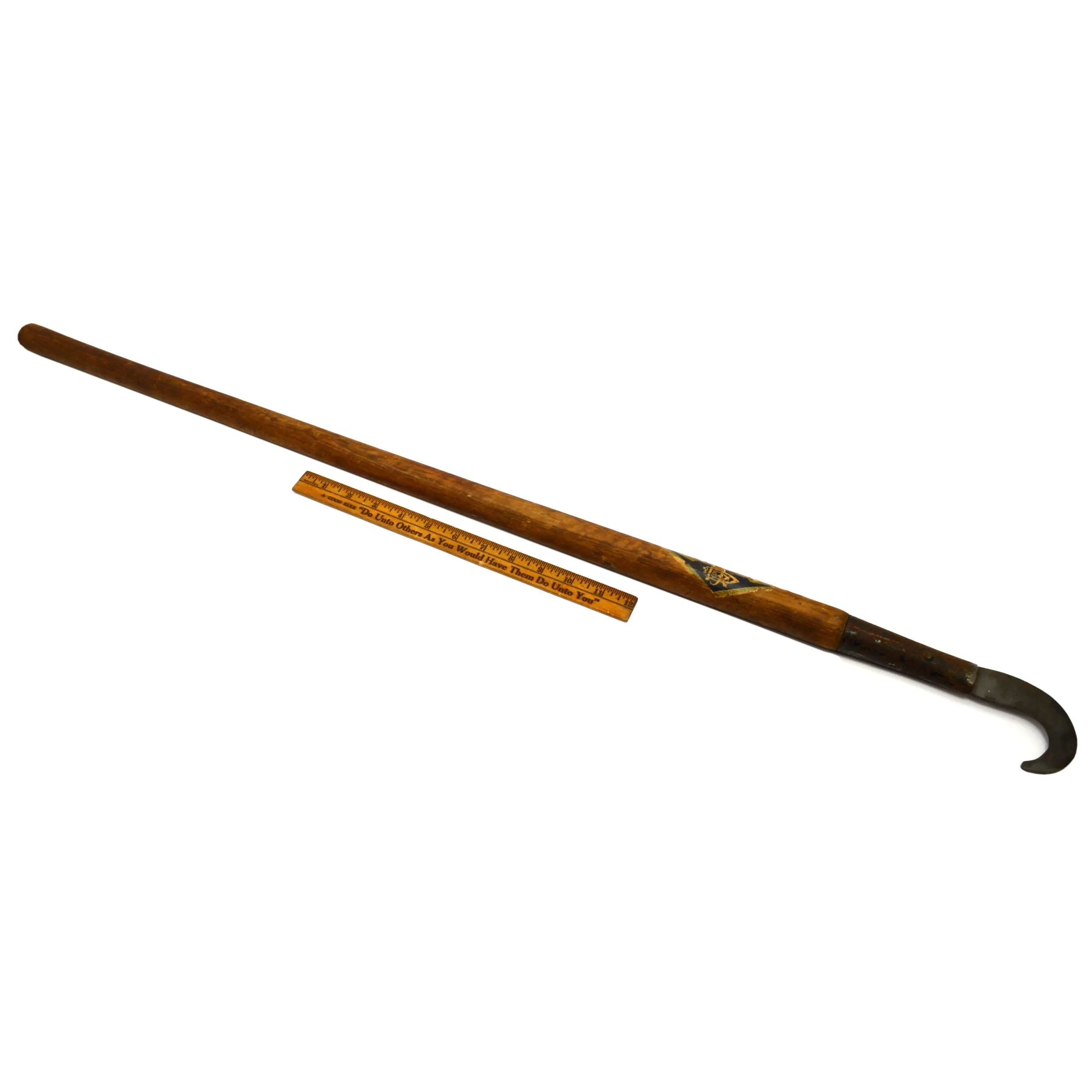 Antique PRUNING HOOK BLADE by "CRONK & CARRIER MFG. CO" of Elmira, NY Rare Tool!