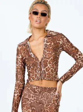 Anything For Love Top Leopard Anything For Love Top Leopard