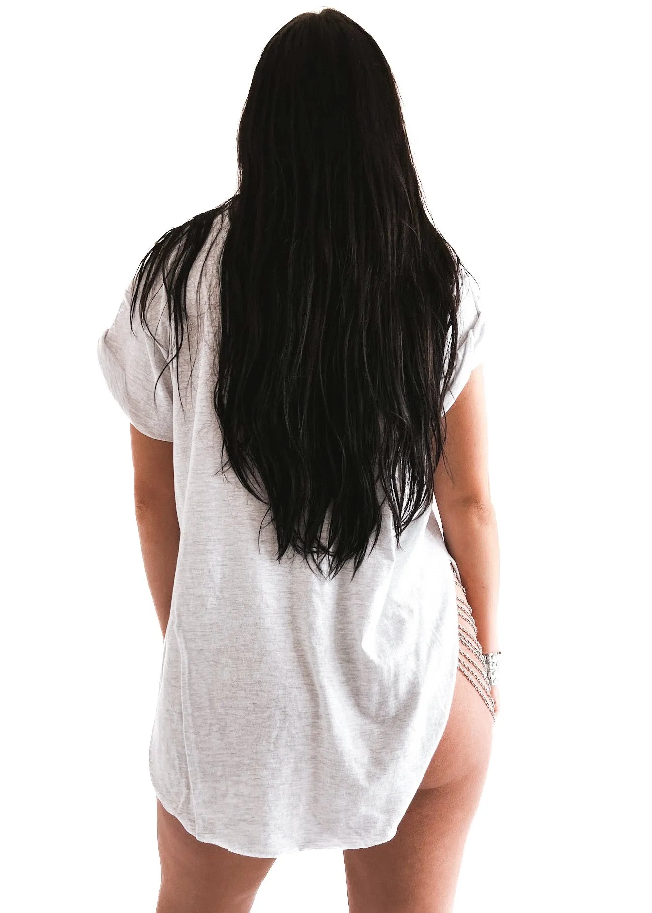 APROVECHAR EL MAÑANA (SEIZE TOMORROW) SIDE SLIT TEE