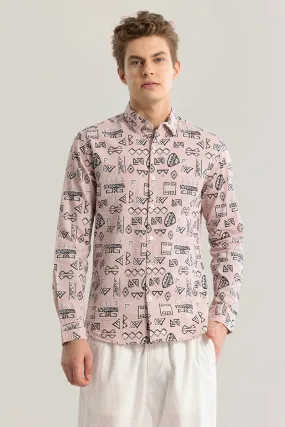 Arti Pink Geometric Shirt Arti Pink Geometric Shirt