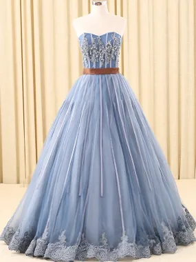 Ball Gown Sweetheart Tulle Quinceanera Dresses With Rhinestones ASD26932 Ball Gown Sweetheart Tulle Quinceanera Dresses With Rhinestones ASD26932
