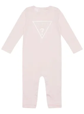 Ballerina Pink Overall Logo Onesie (0-12m) Ballerina Pink Overall Logo Onesie (0-12m)