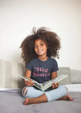 Big Sister T-Shirt Rose Big Sister T-Shirt Rose