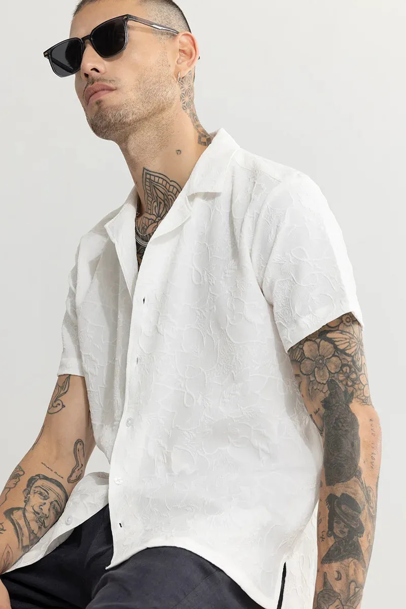 Birch Textured White Shirt