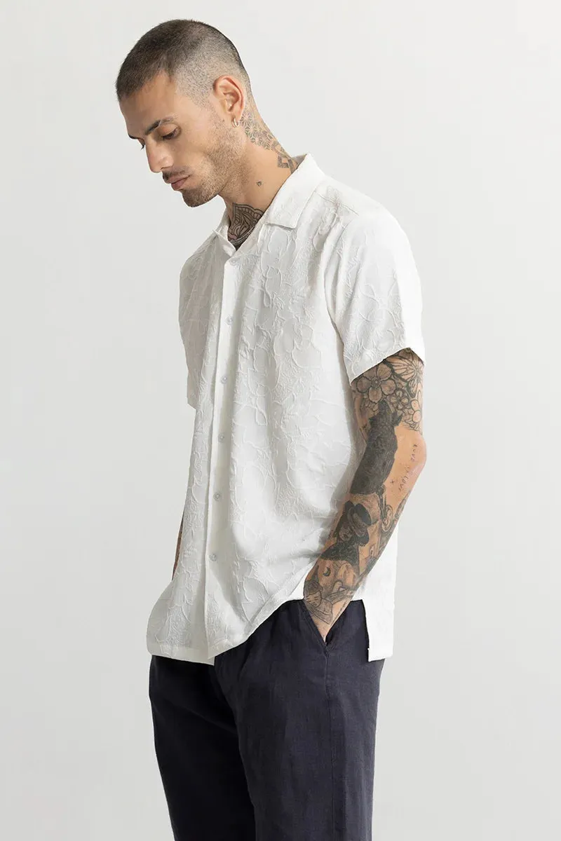 Birch Textured White Shirt