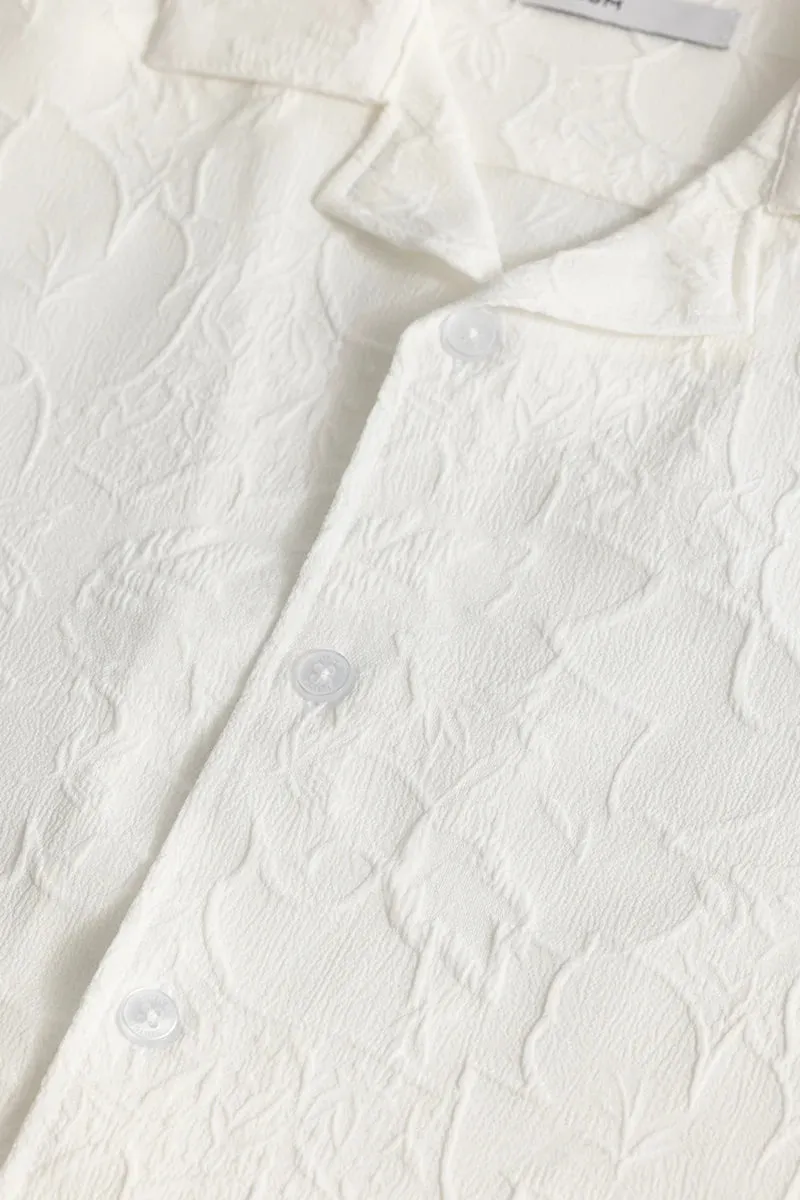 Birch Textured White Shirt