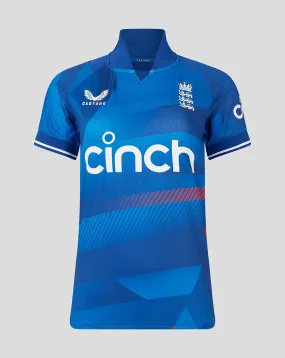 Blue England Cricket Women's ODI Shirt Blue England Cricket Women's ODI Shirt