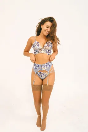 Bonnie Midline Bralette in Blue Bonnie Midline Bralette in Blue