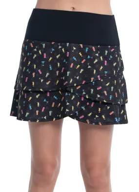 Bottoms Up Scallop Skort-short Bottoms Up Scallop Skort-short