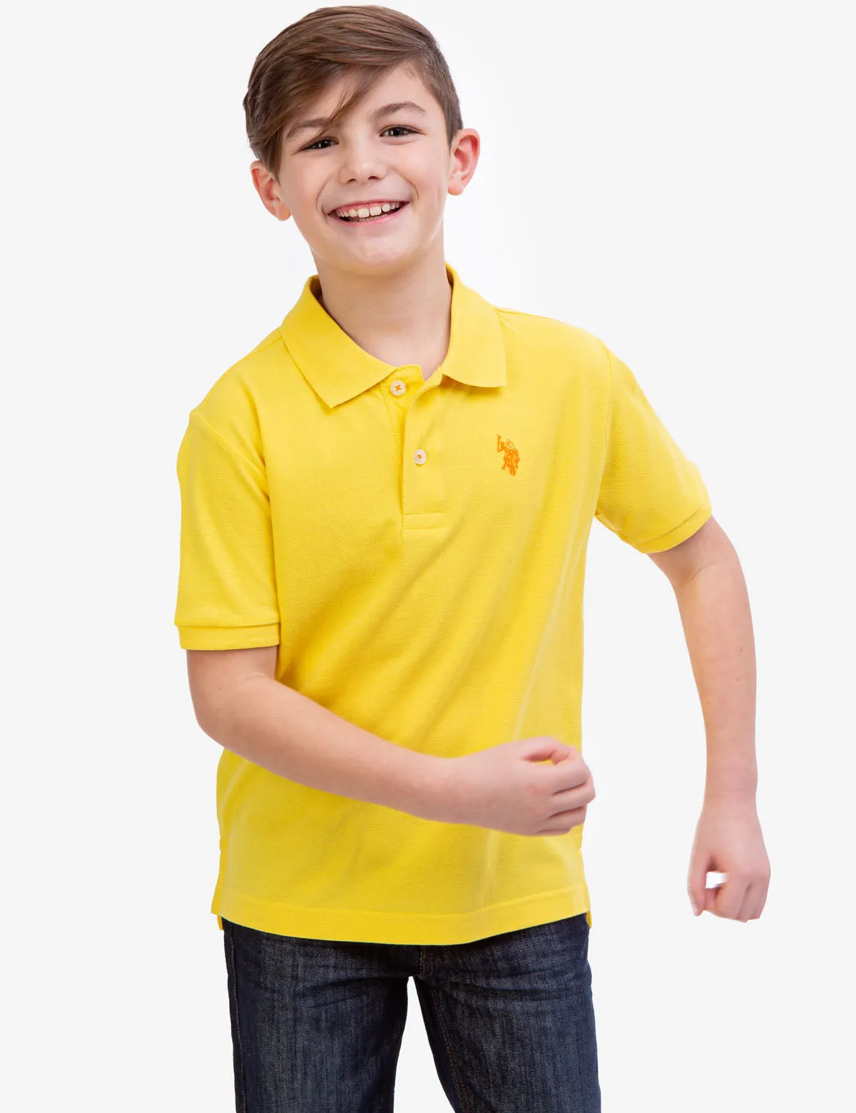 BOYS PIQUE POLO SHIRT
