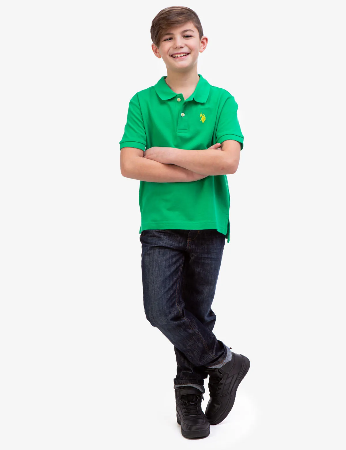 BOYS PIQUE POLO SHIRT