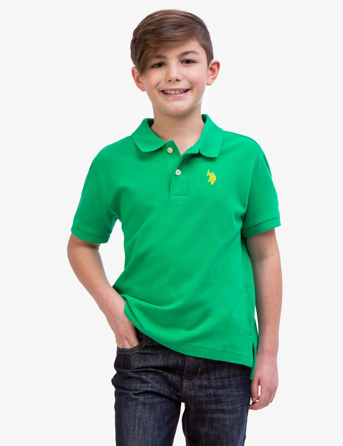 BOYS PIQUE POLO SHIRT
