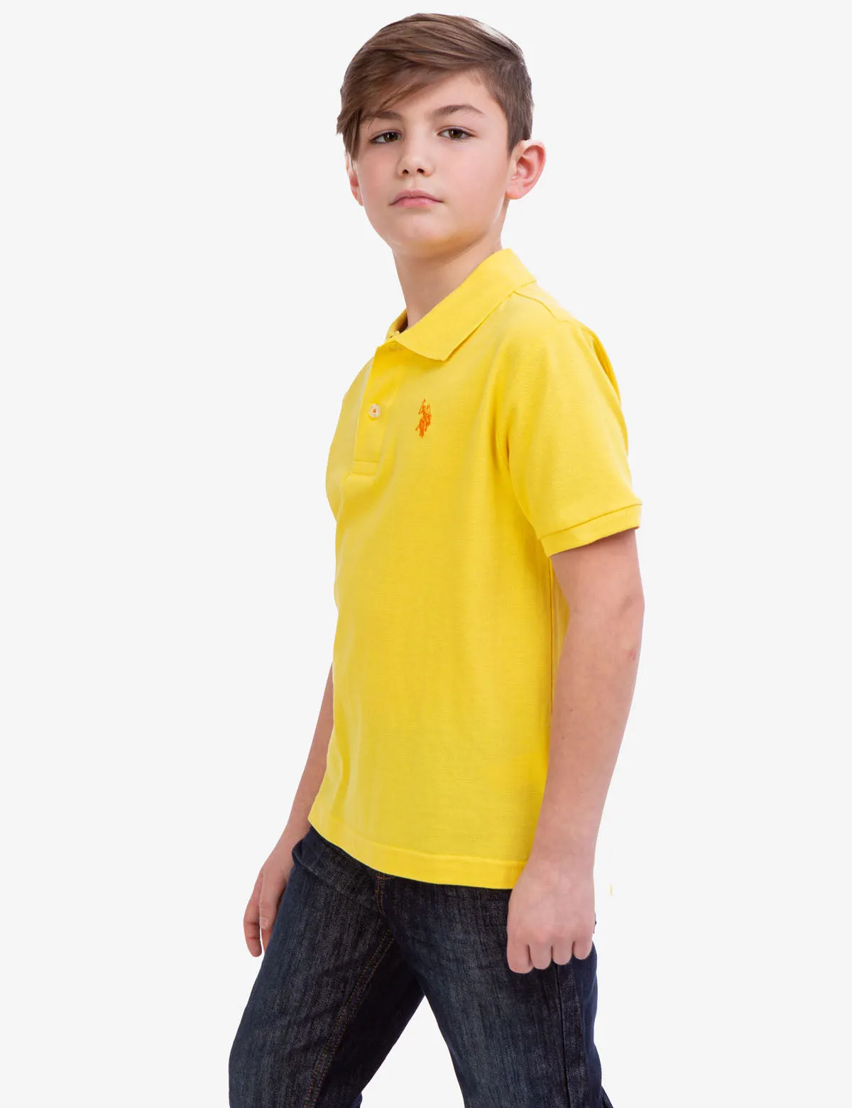 BOYS PIQUE POLO SHIRT