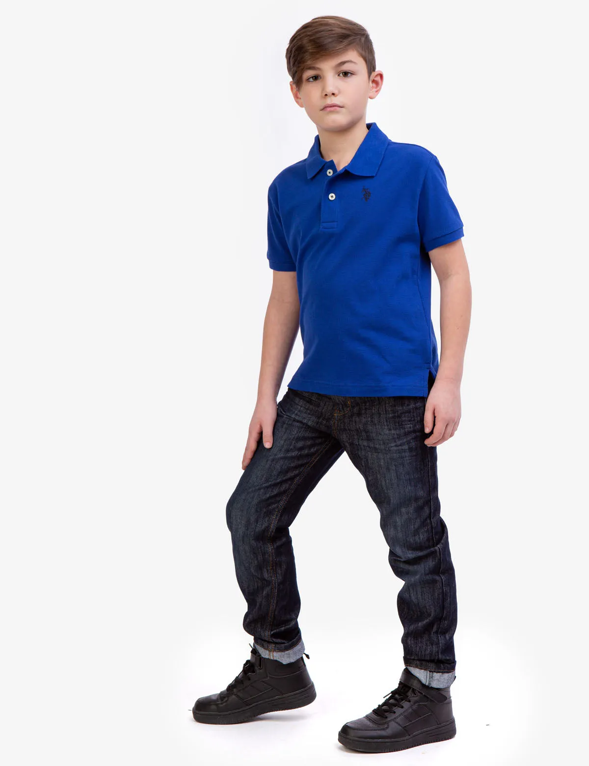 BOYS PIQUE POLO SHIRT