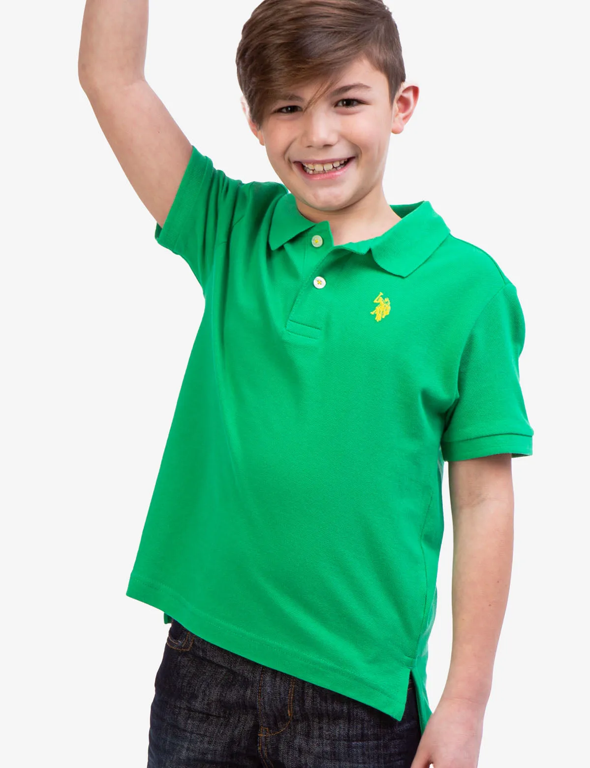 BOYS PIQUE POLO SHIRT