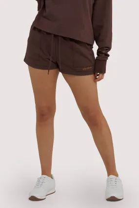 Brown Tie Waist Shorts Brown Tie Waist Shorts