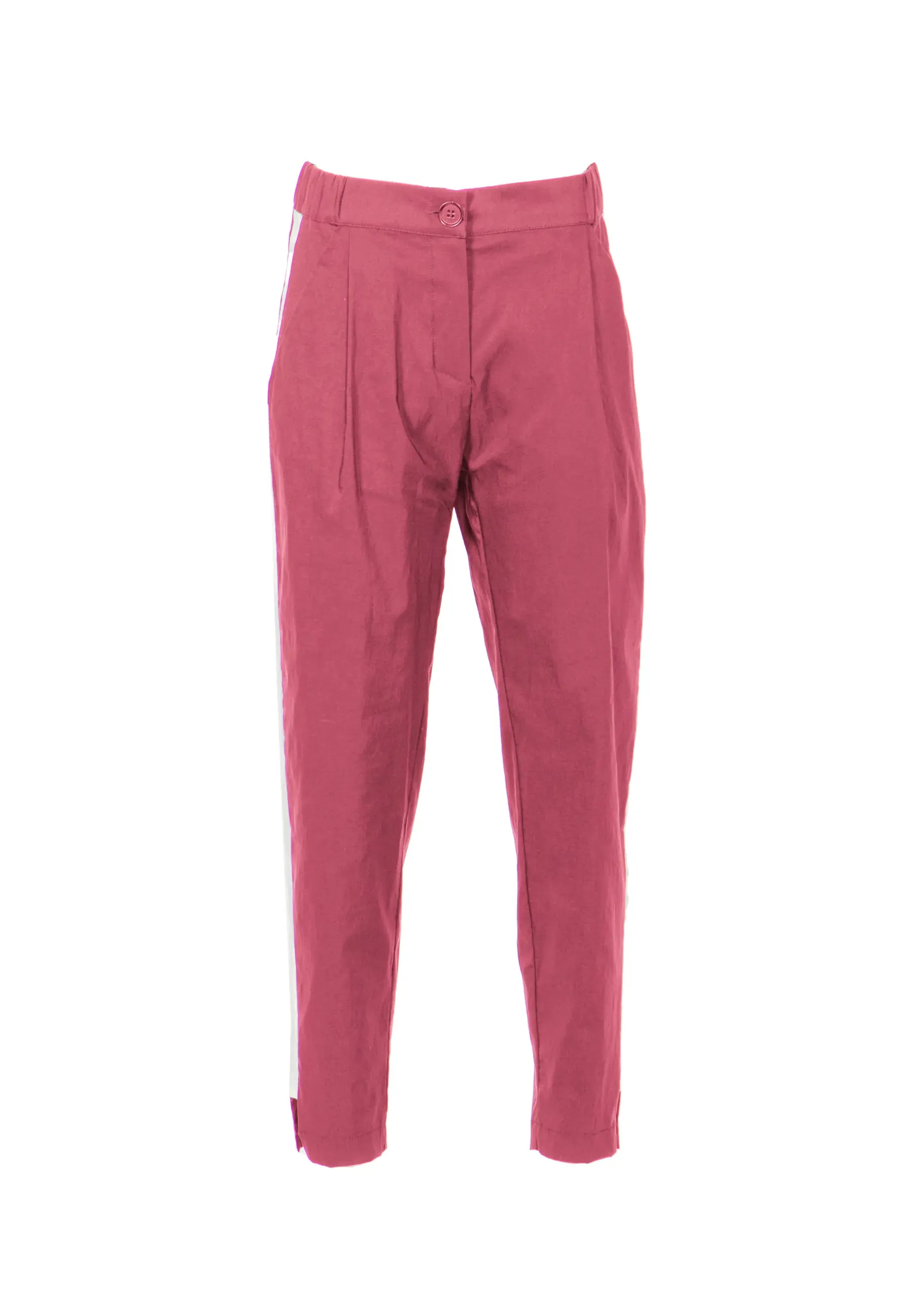 CAELUM Stretch linen & cotton blended pants