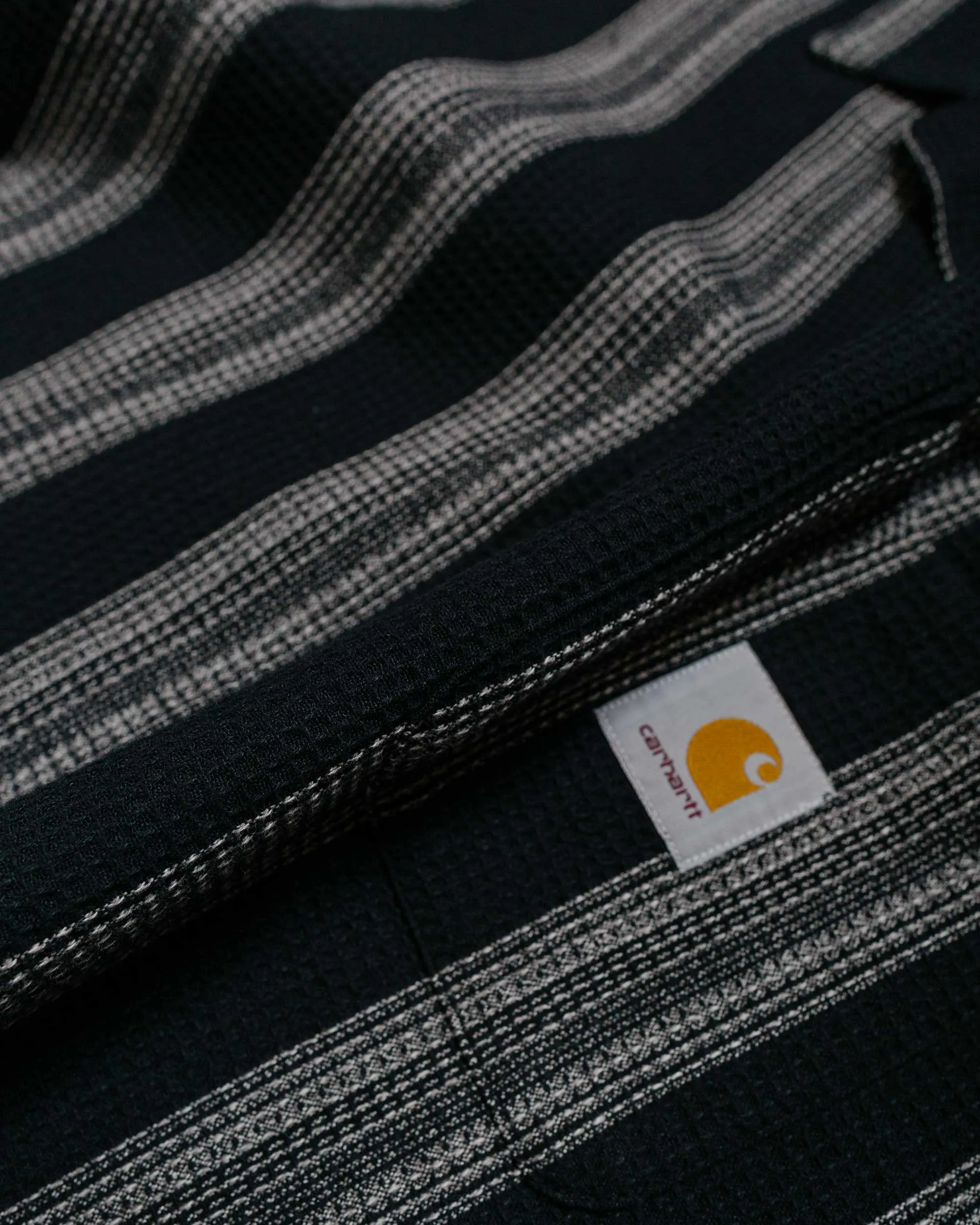 Carhartt W.I.P. Dodson Stripe Shirt Black