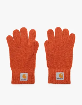 Carhartt WIP Watch Gloves - Cinnamon Carhartt WIP Watch Gloves - Cinnamon