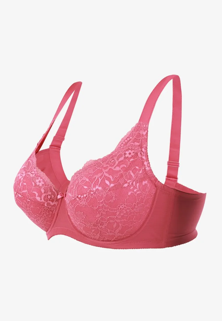 Carina MC x XIXILI Full Cup Bra - Rose Pink