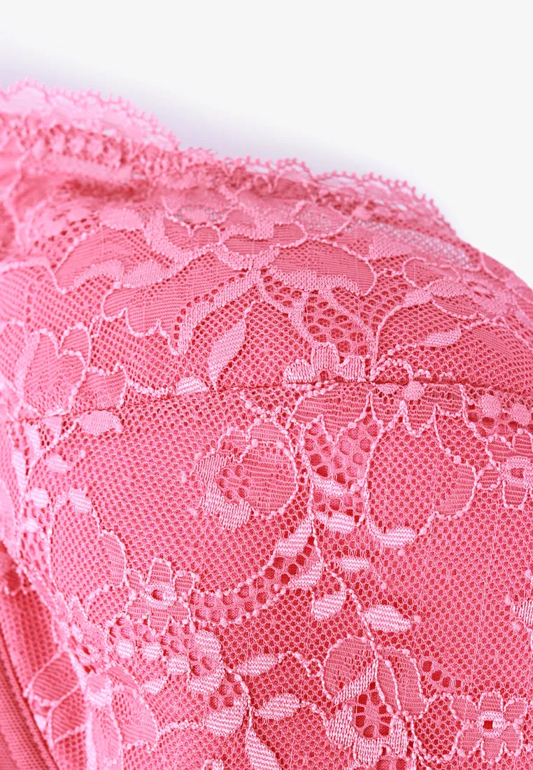 Carina MC x XIXILI Full Cup Bra - Rose Pink