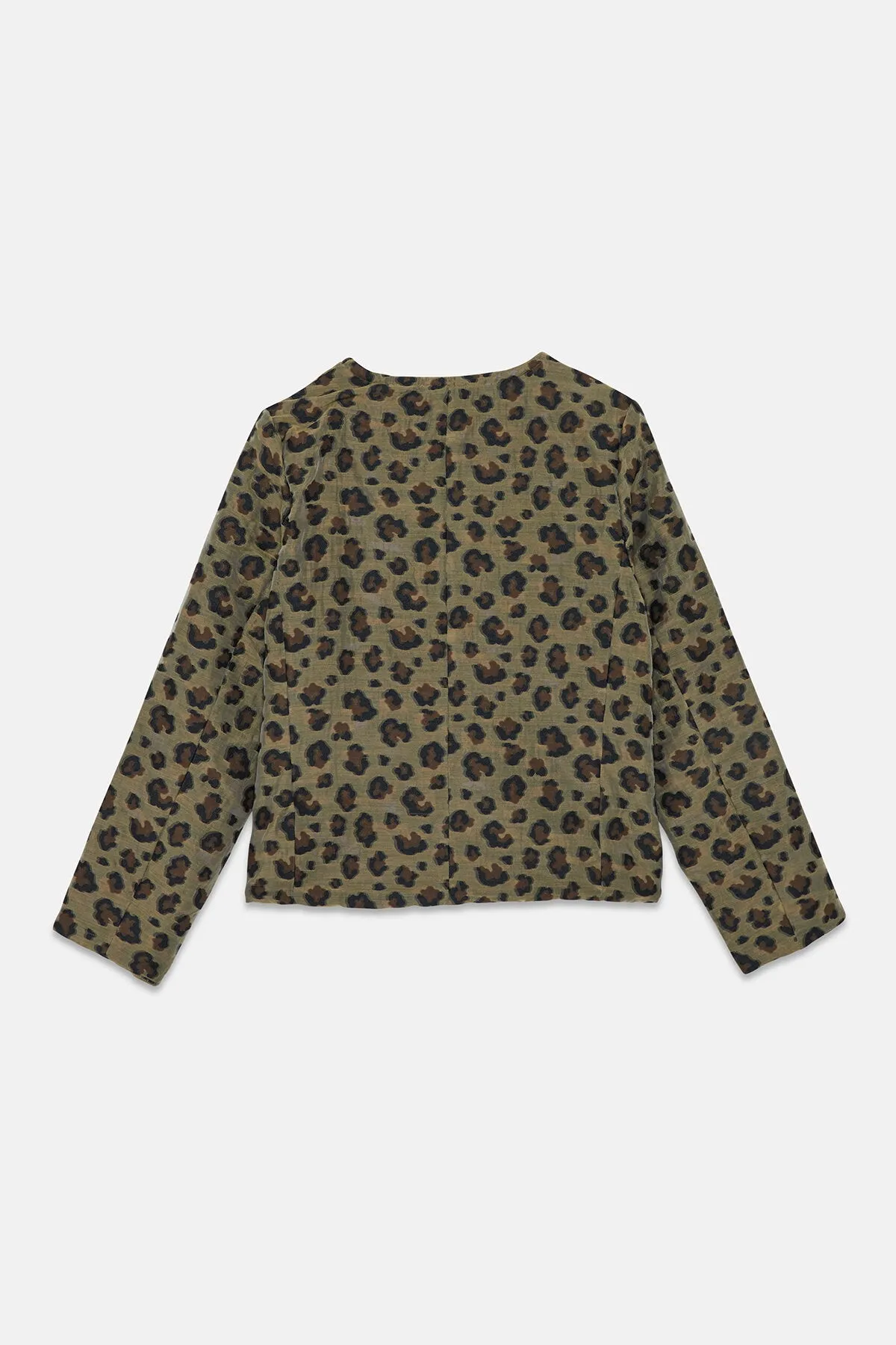 C.C. Leopard animal print Jacket