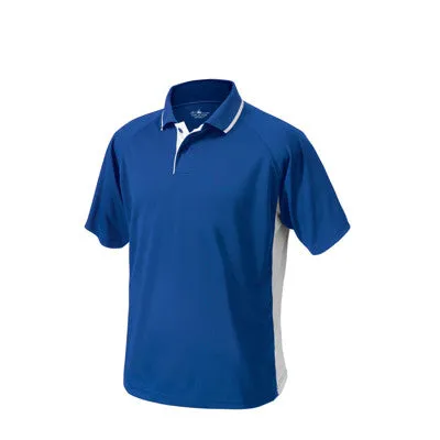Charles River Men's Color Blocked Wicking Polo