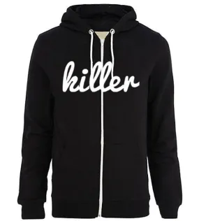 Classic zipper-hoodie black Classic zipper-hoodie black