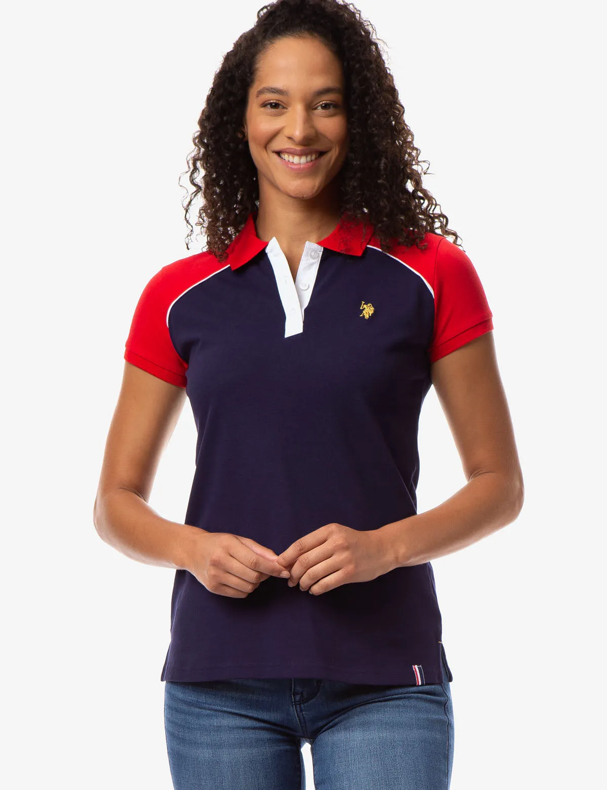 COLORBLOCK POLO SHIRT