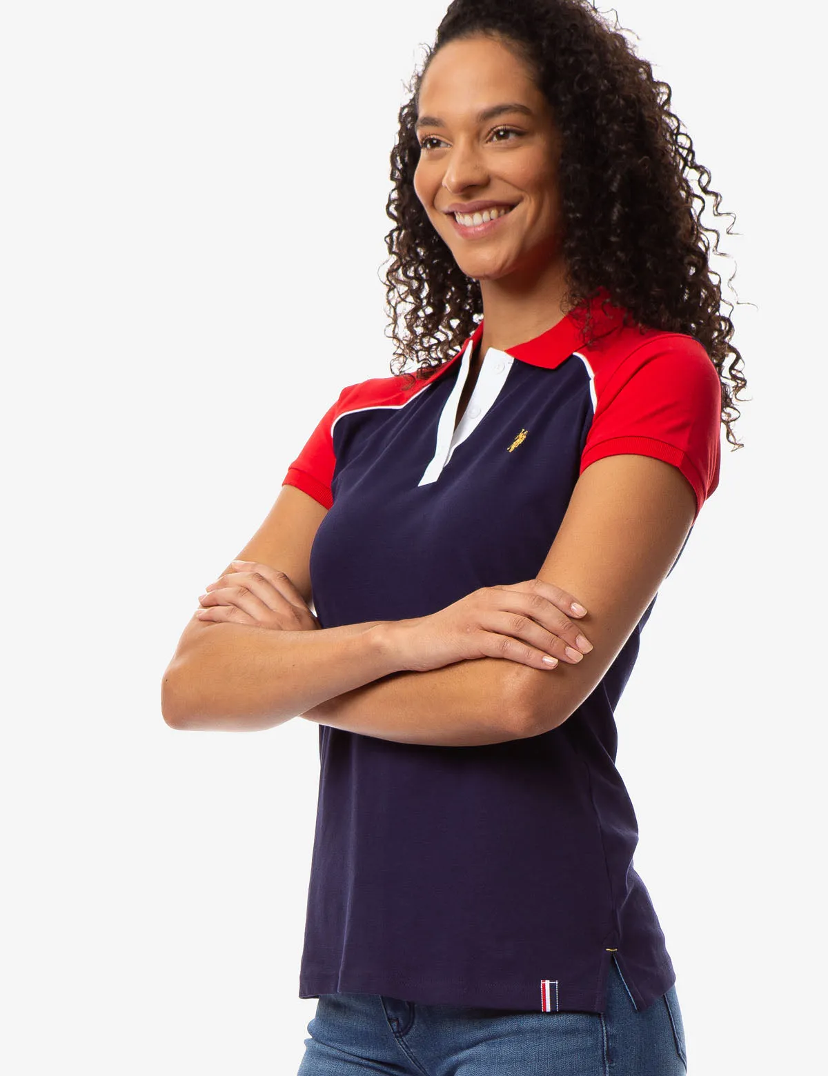 COLORBLOCK POLO SHIRT