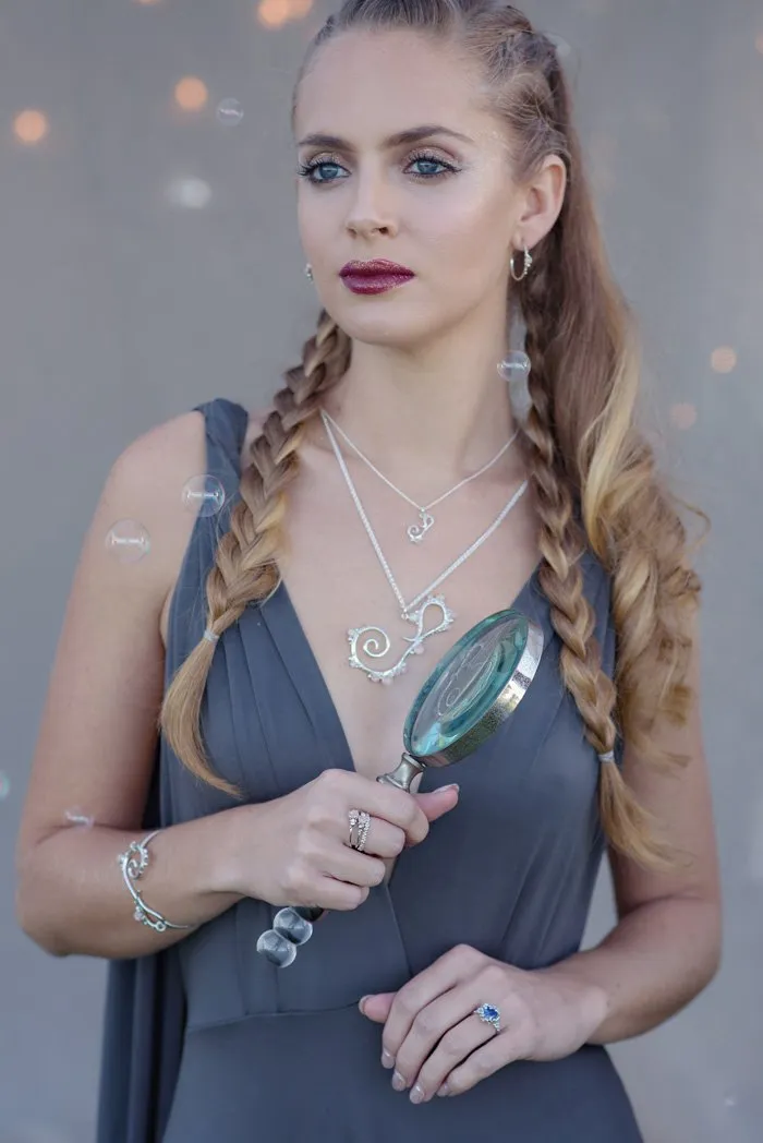 Coral Caviar ~ Medium Hoop Earrings