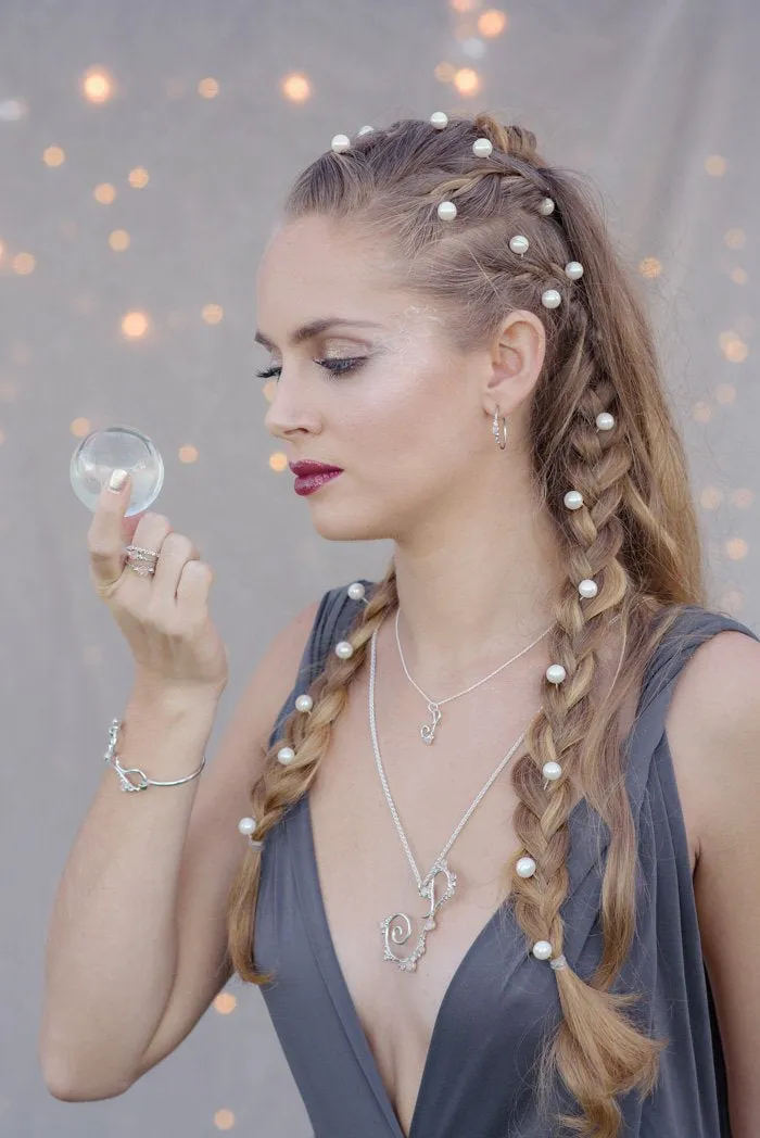 Coral Caviar ~ Medium Hoop Earrings