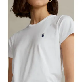 Cotton Crewneck Tee - White Cotton Crewneck Tee - White