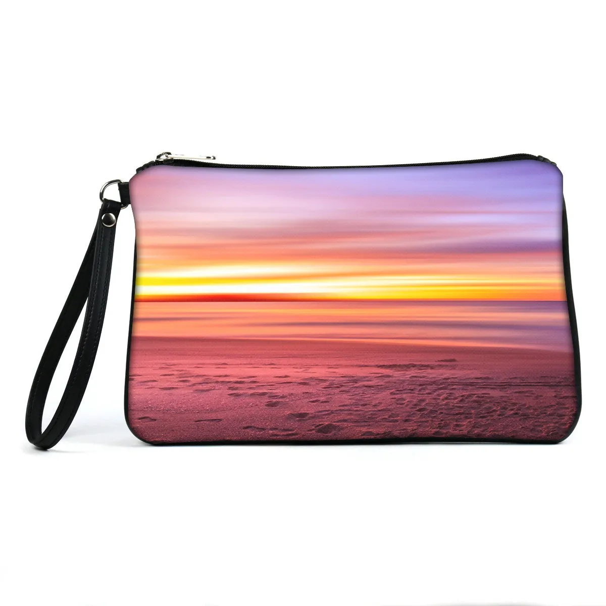 Custom Photo Vegan Clutch/Crossbody Bag (Multicolored)