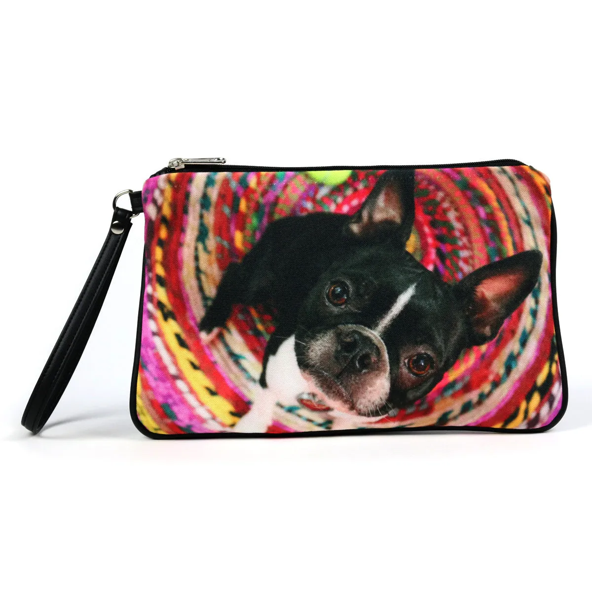 Custom Photo Vegan Clutch/Crossbody Bag (Multicolored)