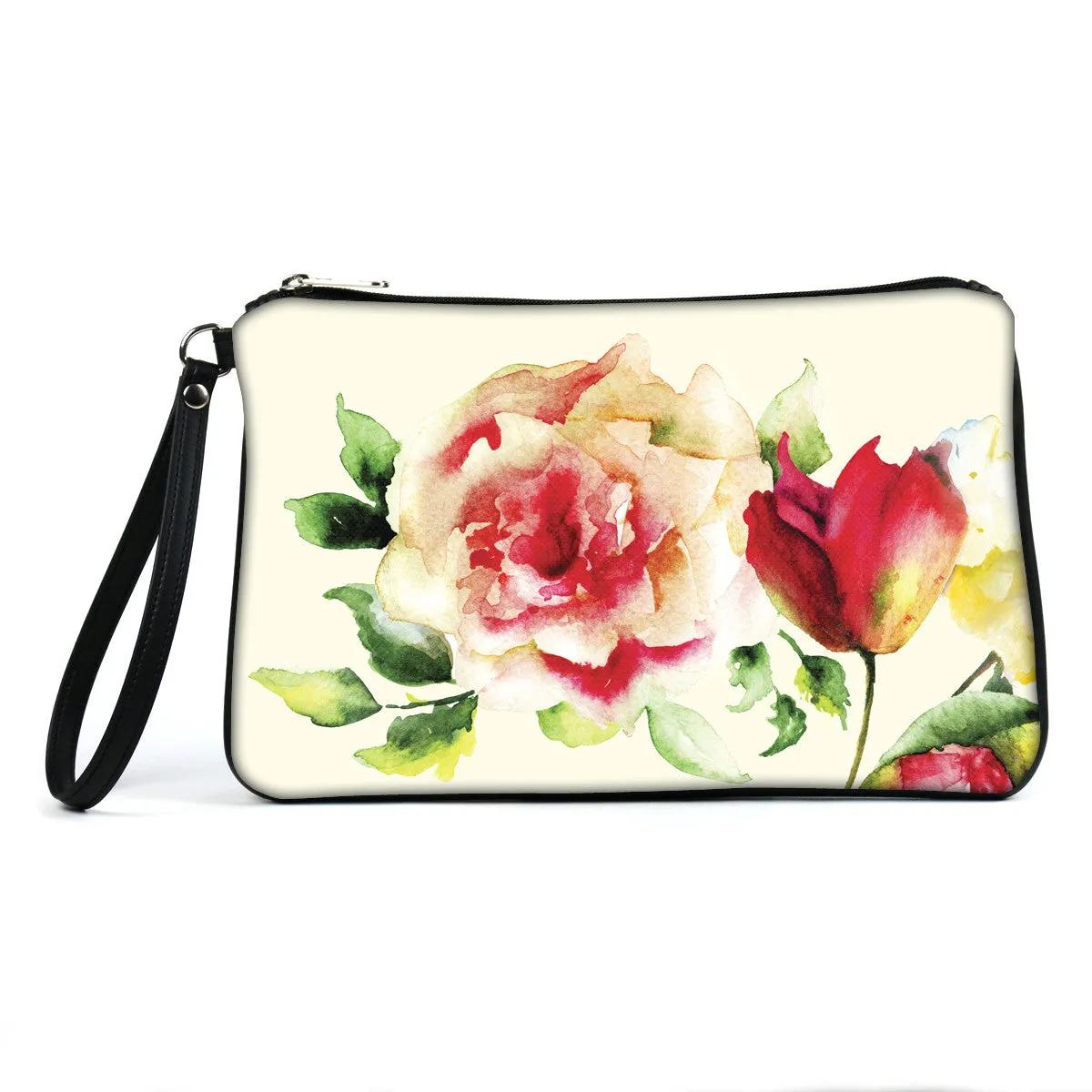 Custom Photo Vegan Clutch/Crossbody Bag (Multicolored)