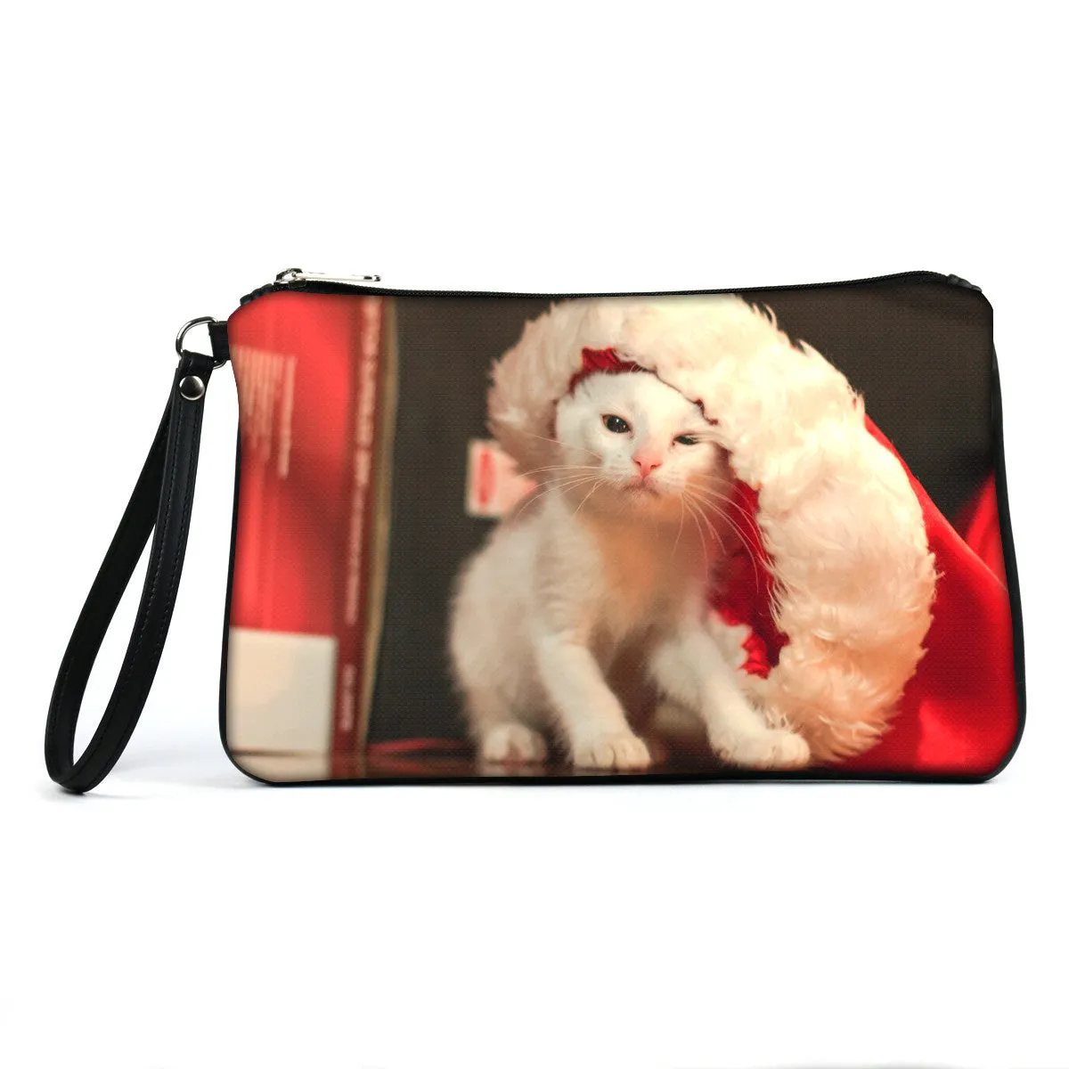 Custom Photo Vegan Clutch/Crossbody Bag (Multicolored)