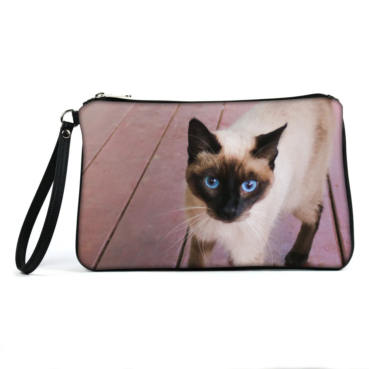 Custom Photo Vegan Clutch/Crossbody Bag (Multicolored)