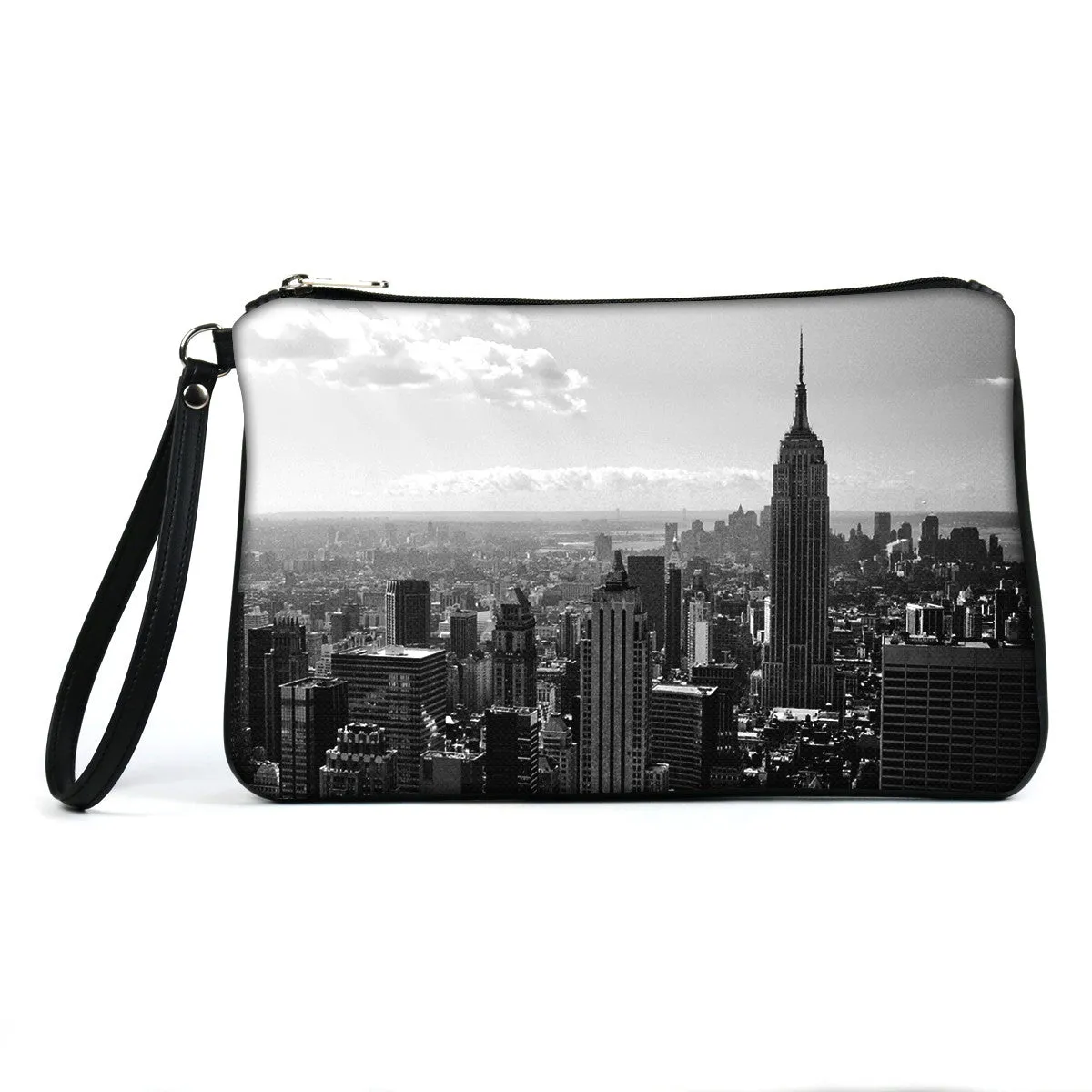 Custom Photo Vegan Clutch/Crossbody Bag (Multicolored)