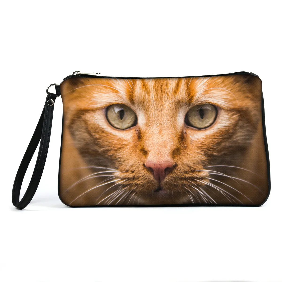 Custom Photo Vegan Clutch/Crossbody Bag (Multicolored)