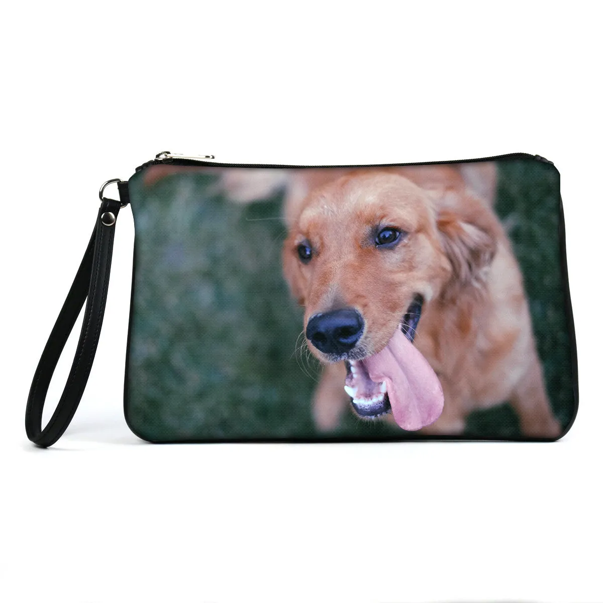 Custom Photo Vegan Clutch/Crossbody Bag (Multicolored)