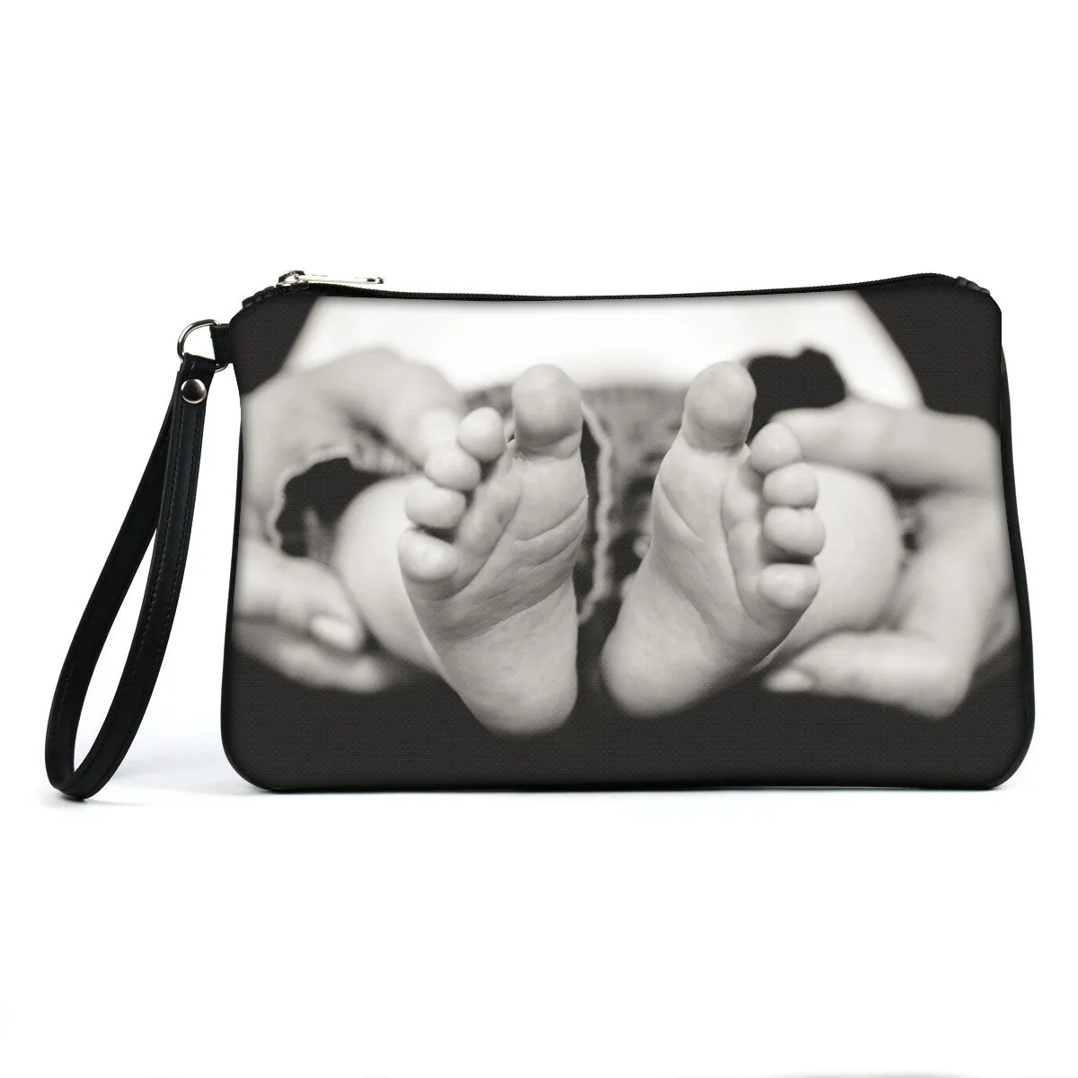 Custom Photo Vegan Clutch/Crossbody Bag (Multicolored)